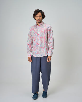 Soft Raga Linen Button-Down