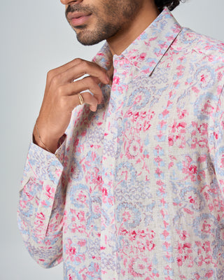 Soft Raga Linen Button-Down