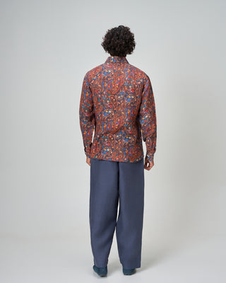 Autumn Hues Linen Shirt