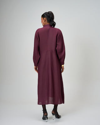 THE PLUM ZIP-UP TUNIC