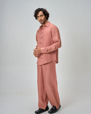 The Terracotta Linen Co-ord Set